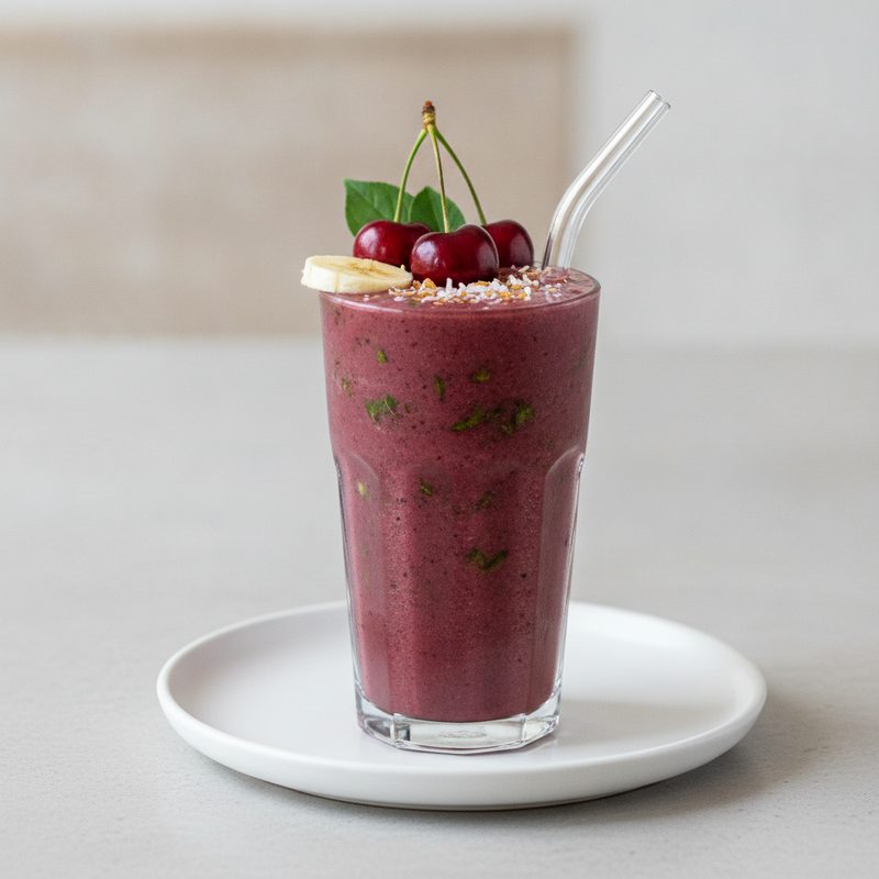 Cherry Ginger Smoothie